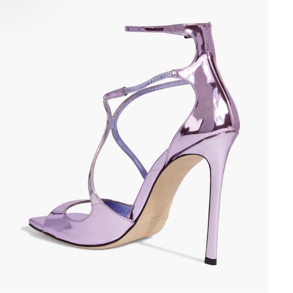 JIMMY CHOO AZIA 110 STRAPPY HEELS - NIB - Picture 2 of 12